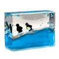 Penguin Mini Wave Paperweight